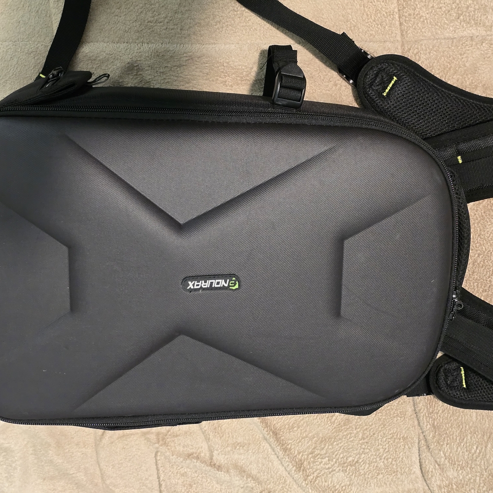 Endurax Black Camera Backpack